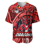 Custom Australia NAIDOC Week 2024 Baseball Jersey Dragons Mascot Keep The Fire Burning