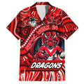 Custom Australia NAIDOC Week 2024 Hawaiian Shirt Dragons Mascot Keep The Fire Burning