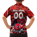 Custom Australia NAIDOC Week 2024 Hawaiian Shirt Dragons Mascot Keep The Fire Burning