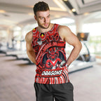 Custom Australia NAIDOC Week 2024 Men Tank Top Dragons Mascot Keep The Fire Burning