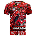 Custom Australia NAIDOC Week 2024 T Shirt Dragons Mascot Keep The Fire Burning