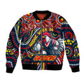 Custom Australia NAIDOC Week 2024 Bomber Jacket Sydney Roosters Mascot Keep The Fire Burning