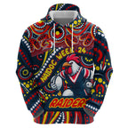 Custom Australia NAIDOC Week 2024 Hoodie Sydney Roosters Mascot Keep The Fire Burning