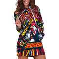 Custom Australia NAIDOC Week 2024 Hoodie Dress Sydney Roosters Mascot Keep The Fire Burning