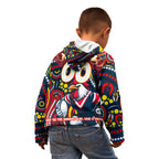 Custom Australia NAIDOC Week 2024 Kid Hoodie Sydney Roosters Mascot Keep The Fire Burning