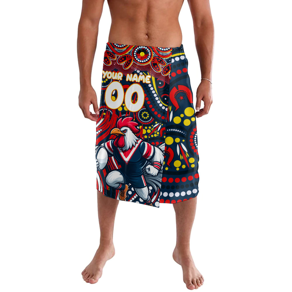 Custom Australia NAIDOC Week 2024 Lavalava Sydney Roosters Mascot Keep The Fire Burning