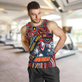 Custom Australia NAIDOC Week 2024 Men Tank Top Sydney Roosters Mascot Keep The Fire Burning
