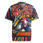 Custom Australia NAIDOC Week 2024 Rugby Jersey Sydney Roosters Mascot Keep The Fire Burning