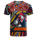 Custom Australia NAIDOC Week 2024 T Shirt Sydney Roosters Mascot Keep The Fire Burning