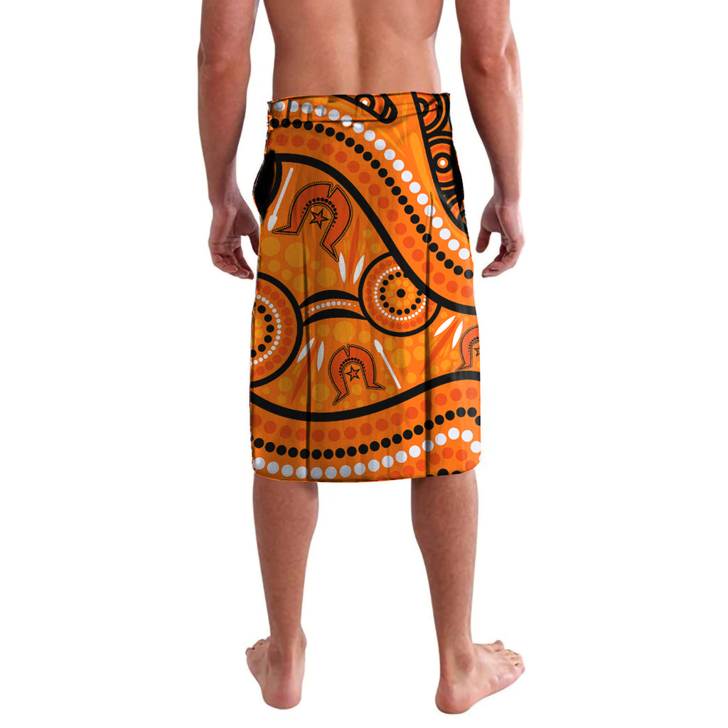 Custom Australia NAIDOC Week 2024 Lavalava Wests Tigers Mascot Keep The Fire Burning