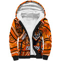 Custom Australia NAIDOC Week 2024 Sherpa Hoodie Wests Tigers Mascot Keep The Fire Burning