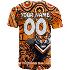 Custom Australia NAIDOC Week 2024 T Shirt Wests Tigers Mascot Keep The Fire Burning