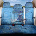 Ocean Spirit of Belize Back Car Seat Cover Anchored in Belizean Pride - Aussie Hoodie