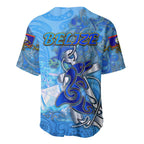 Ocean Spirit of Belize Baseball Jersey Anchored in Belizean Pride - Aussie Hoodie