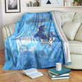 Ocean Spirit of Belize Blanket Anchored in Belizean Pride - Aussie Hoodie