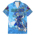 Ocean Spirit of Belize Family Matching Long Sleeve Bodycon Dress and Hawaiian Shirt Anchored in Belizean Pride - Aussie Hoodie