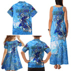 Ocean Spirit of Belize Family Matching Tank Maxi Dress and Hawaiian Shirt Anchored in Belizean Pride - Aussie Hoodie