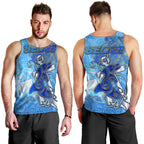 Ocean Spirit of Belize Men Tank Top Anchored in Belizean Pride - Aussie Hoodie