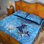 Ocean Spirit of Belize Quilt Bed Set Anchored in Belizean Pride - Aussie Hoodie
