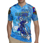 Ocean Spirit of Belize Rugby Jersey Anchored in Belizean Pride - Aussie Hoodie