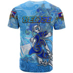 Ocean Spirit of Belize T Shirt Anchored in Belizean Pride - Aussie Hoodie