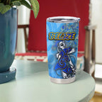 Ocean Spirit of Belize Tumbler Cup Anchored in Belizean Pride - Aussie Hoodie