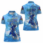 Ocean Spirit of Belize Women Polo Shirt Anchored in Belizean Pride - Aussie Hoodie