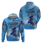 Ocean Spirit of Belize Zip Hoodie Anchored in Belizean Pride - Aussie Hoodie