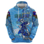Ocean Spirit of Belize Zip Hoodie Anchored in Belizean Pride - Aussie Hoodie