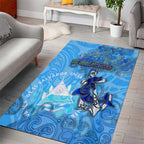 Ocean Spirit of El Salvador Area Rug Anchored in Salvadoran Pride - Aussie Hoodie