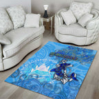 Ocean Spirit of El Salvador Area Rug Anchored in Salvadoran Pride - Aussie Hoodie
