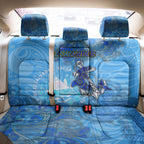 Ocean Spirit of El Salvador Back Car Seat Cover Anchored in Salvadoran Pride - Aussie Hoodie