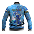 Ocean Spirit of El Salvador Baseball Jacket Anchored in Salvadoran Pride - Aussie Hoodie