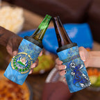 Ocean Spirit of El Salvador 4 in 1 Can Cooler Tumbler Anchored in Salvadoran Pride - Aussie Hoodie