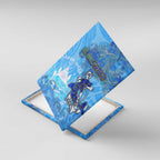 Ocean Spirit of El Salvador Canvas Wall Art Anchored in Salvadoran Pride - Aussie Hoodie