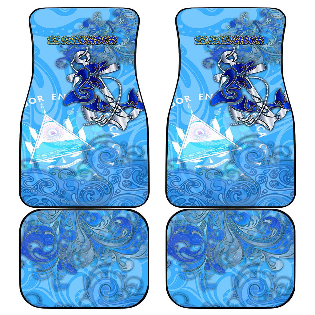 Ocean Spirit of El Salvador Car Mats Anchored in Salvadoran Pride - Aussie Hoodie