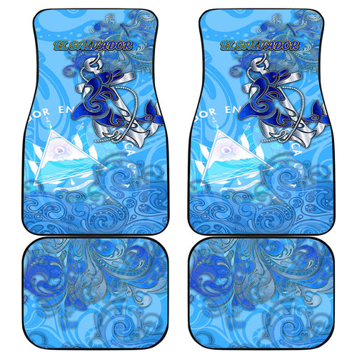 Ocean Spirit of El Salvador Car Mats Anchored in Salvadoran Pride - Aussie Hoodie