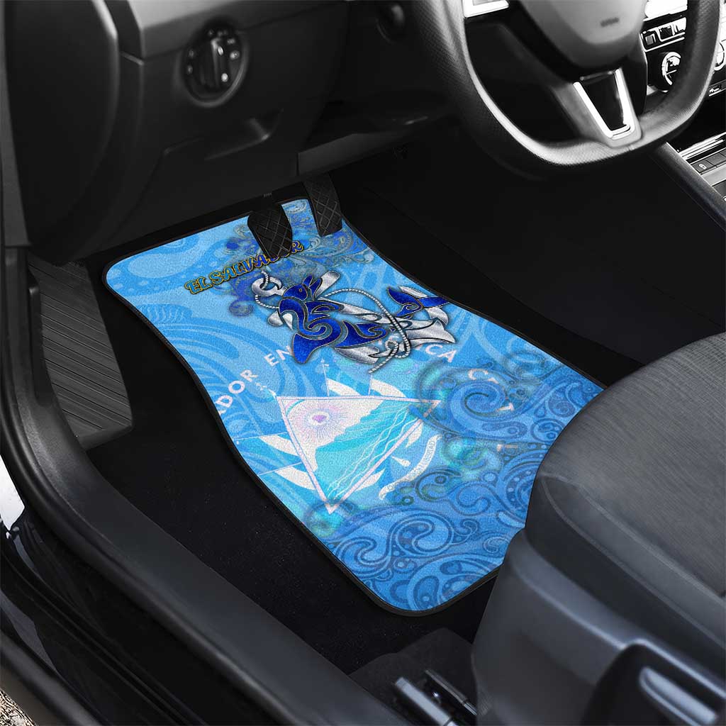 Ocean Spirit of El Salvador Car Mats Anchored in Salvadoran Pride - Aussie Hoodie
