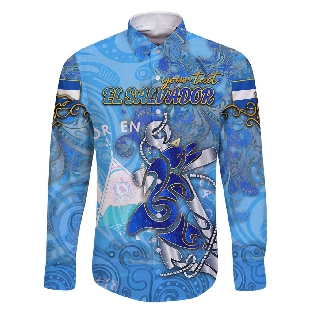 Ocean Spirit of El Salvador Family Matching Puletasi and Hawaiian Shirt Anchored in Salvadoran Pride - Aussie Hoodie