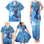 Ocean Spirit of El Salvador Family Matching Tank Maxi Dress and Hawaiian Shirt Anchored in Salvadoran Pride - Aussie Hoodie