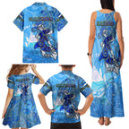 Ocean Spirit of El Salvador Family Matching Tank Maxi Dress and Hawaiian Shirt Anchored in Salvadoran Pride - Aussie Hoodie