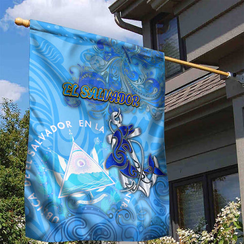 Ocean Spirit of El Salvador Garden Flag Anchored in Salvadoran Pride - Aussie Hoodie