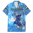 Ocean Spirit of El Salvador Hawaiian Shirt Anchored in Salvadoran Pride - Aussie Hoodie