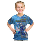 Ocean Spirit of El Salvador Kid T Shirt Anchored in Salvadoran Pride - Aussie Hoodie