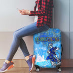 Ocean Spirit of El Salvador Luggage Cover Anchored in Salvadoran Pride - Aussie Hoodie