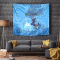 Ocean Spirit of El Salvador Tapestry Anchored in Salvadoran Pride - Aussie Hoodie