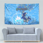 Ocean Spirit of El Salvador Tapestry Anchored in Salvadoran Pride - Aussie Hoodie