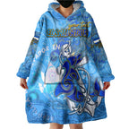 Ocean Spirit of El Salvador Wearable Blanket Hoodie Anchored in Salvadoran Pride - Aussie Hoodie