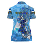 Ocean Spirit of El Salvador Women Polo Shirt Anchored in Salvadoran Pride - Aussie Hoodie