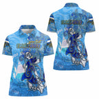 Ocean Spirit of El Salvador Women Polo Shirt Anchored in Salvadoran Pride - Aussie Hoodie